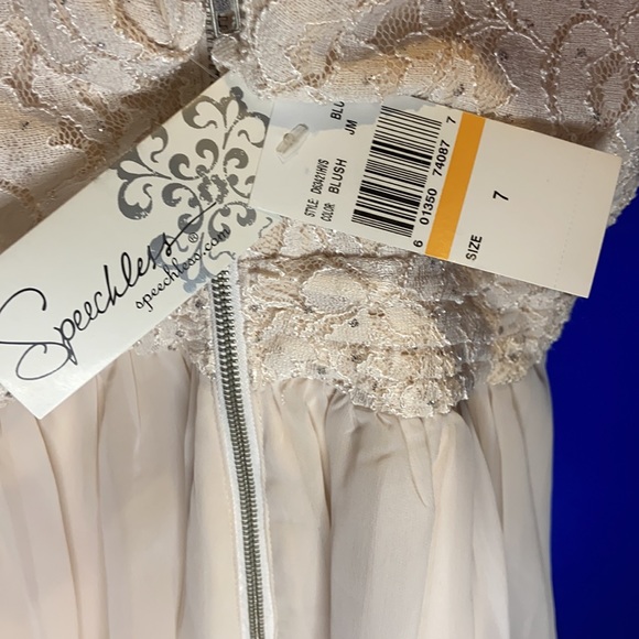 Blush semi formal dress - Picture 9 of 10